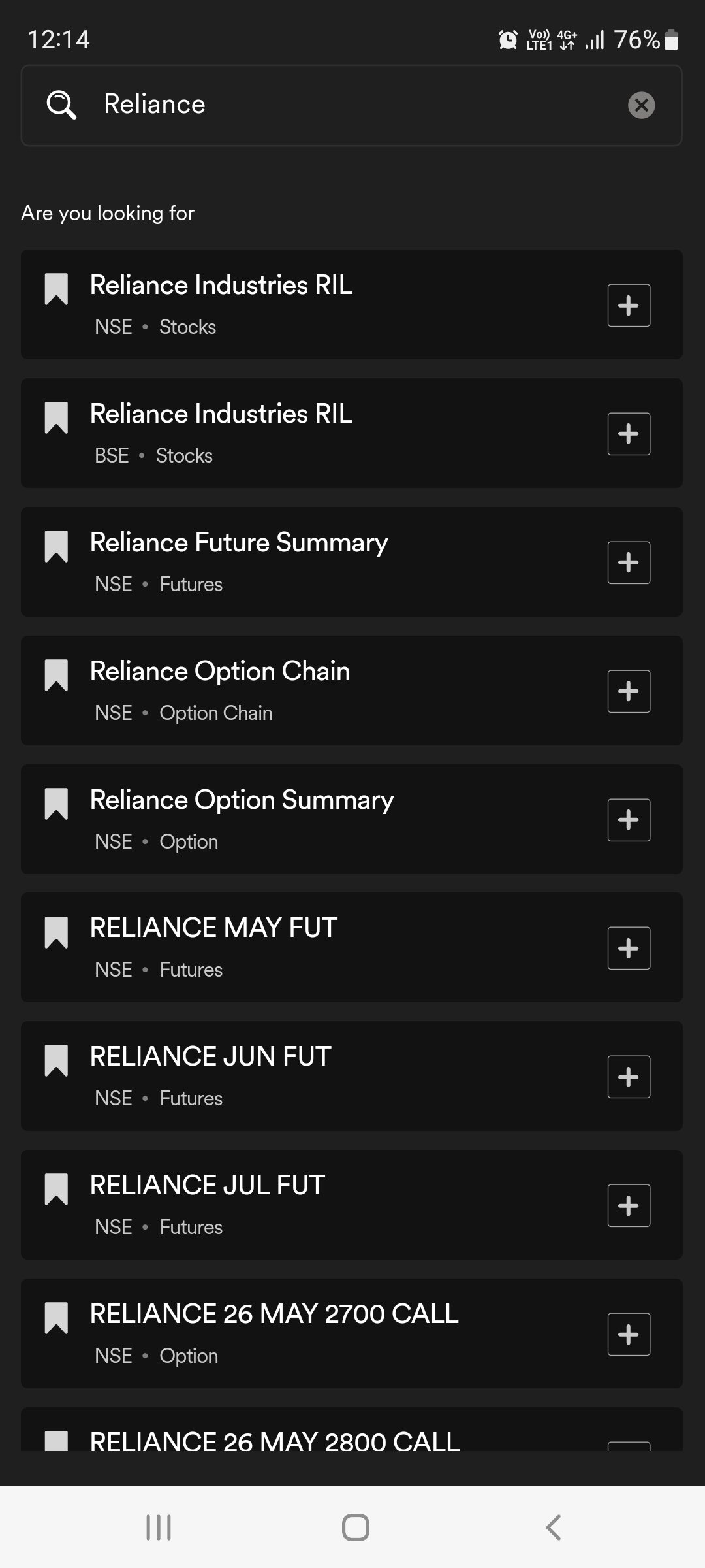 Step 4 - Search Stock