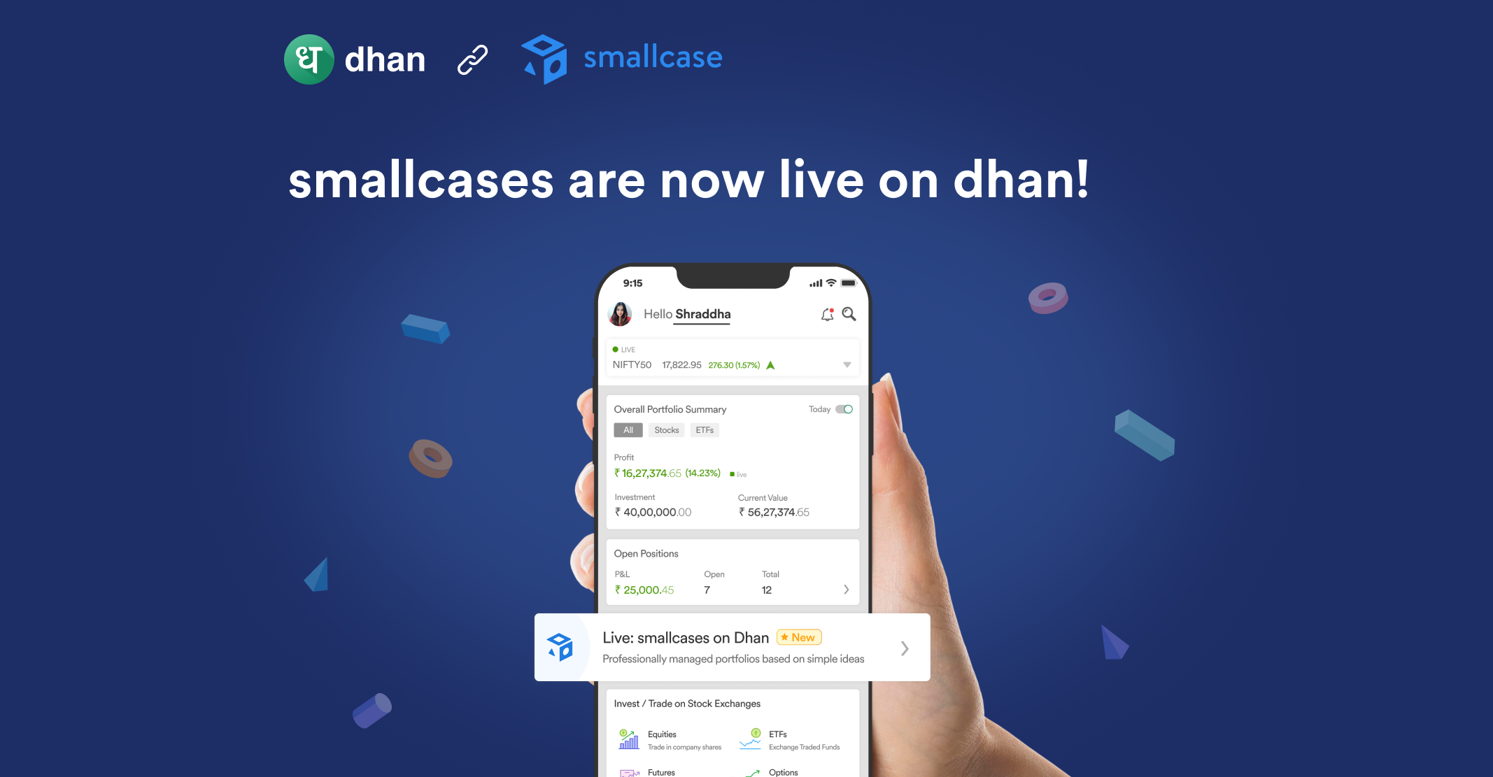 smallcases on Dhan - Start Investing in Ideas with smallcases!