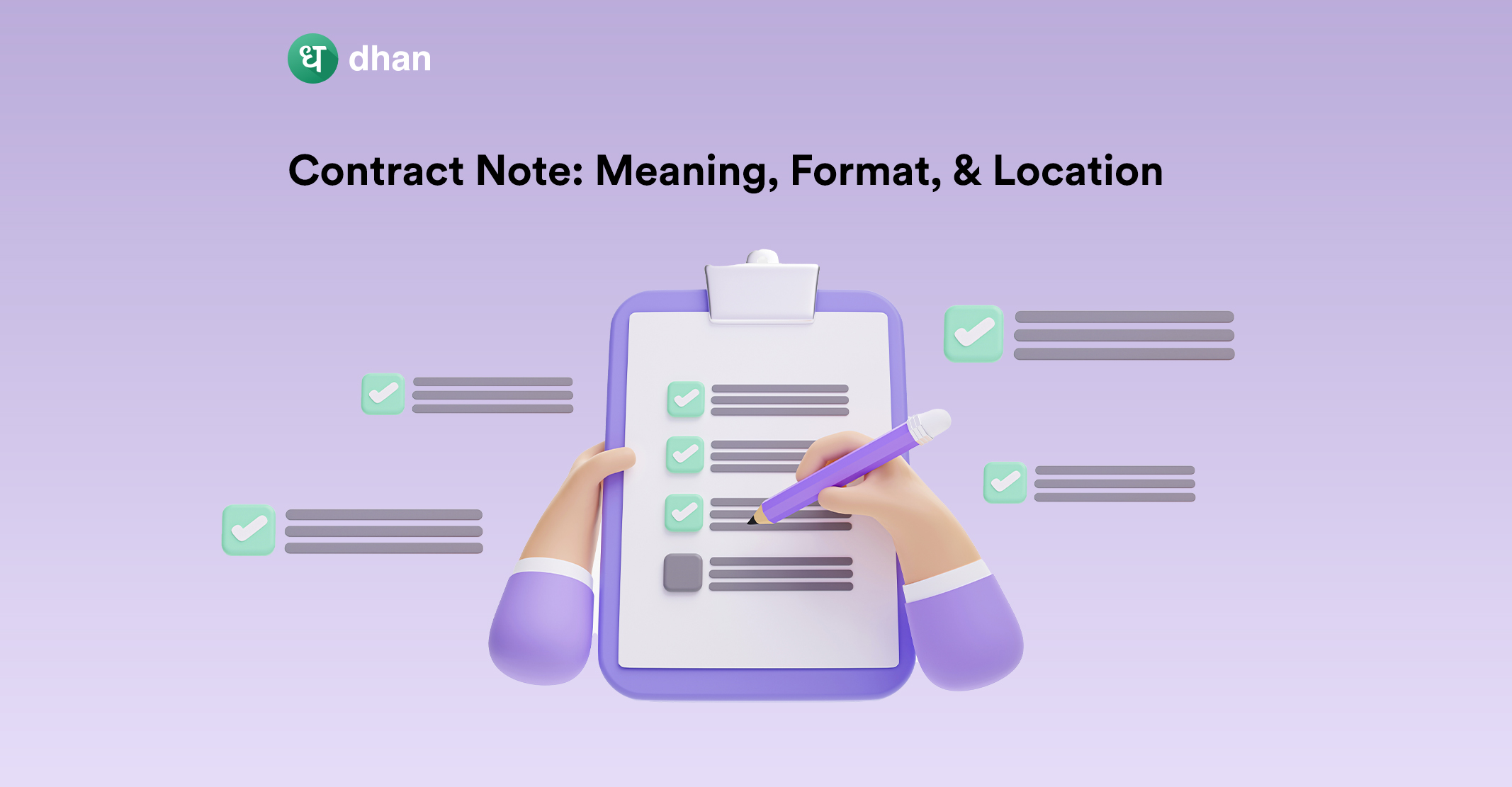 Contract Note