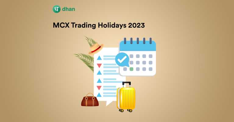 MCX Trading Holidays 2023